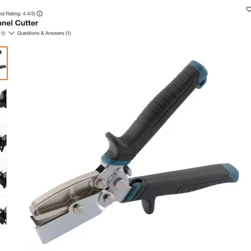 Anvil J Channel Cutter 5/8" Brand new.